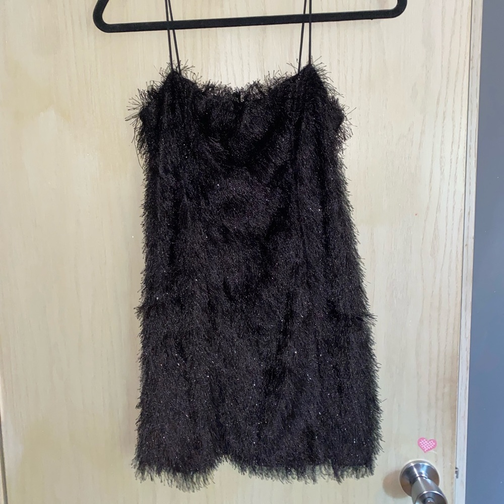 Princess Polly fringe mini dress